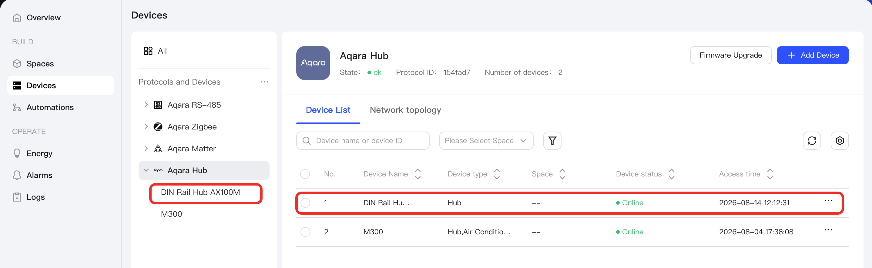 Aqara Hub Device Added Successfully