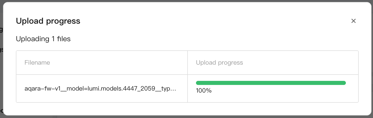 Upload Progress