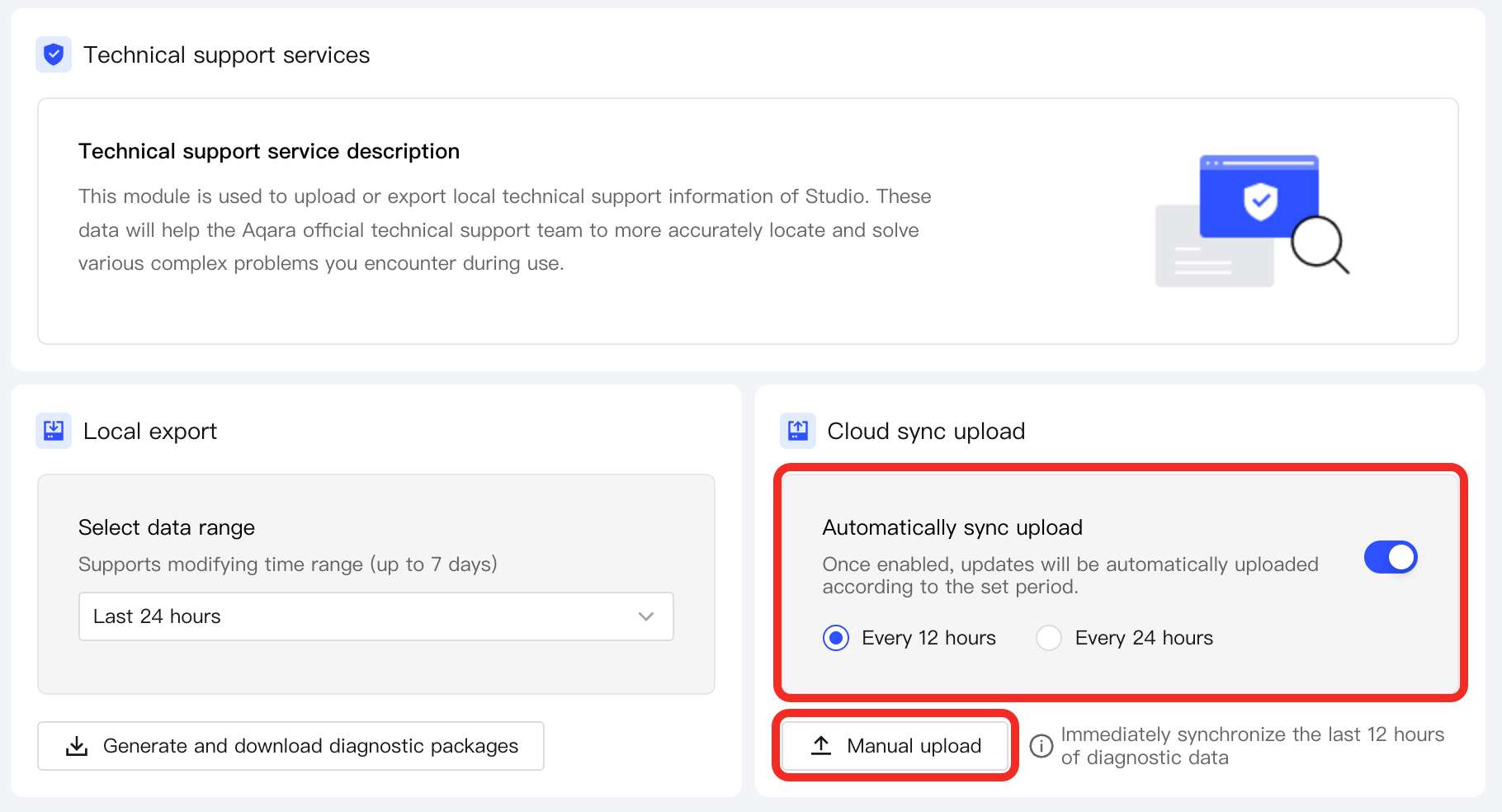 Enable Cloud Sync