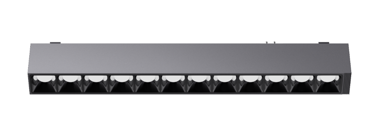 Track Grille Light V1 (12-head Mountain Gray) Studio Edition
